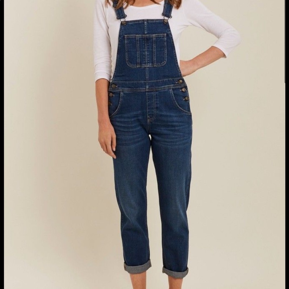 FATFACE denim overalls